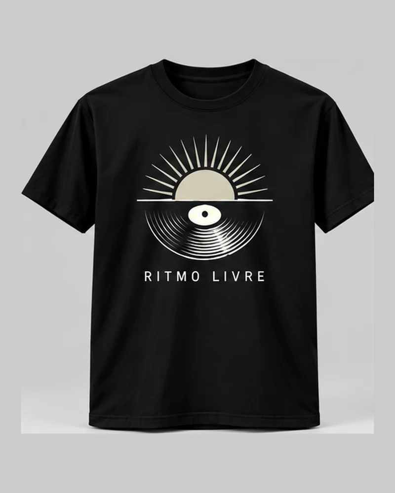 Ritmo Livre na cor preto