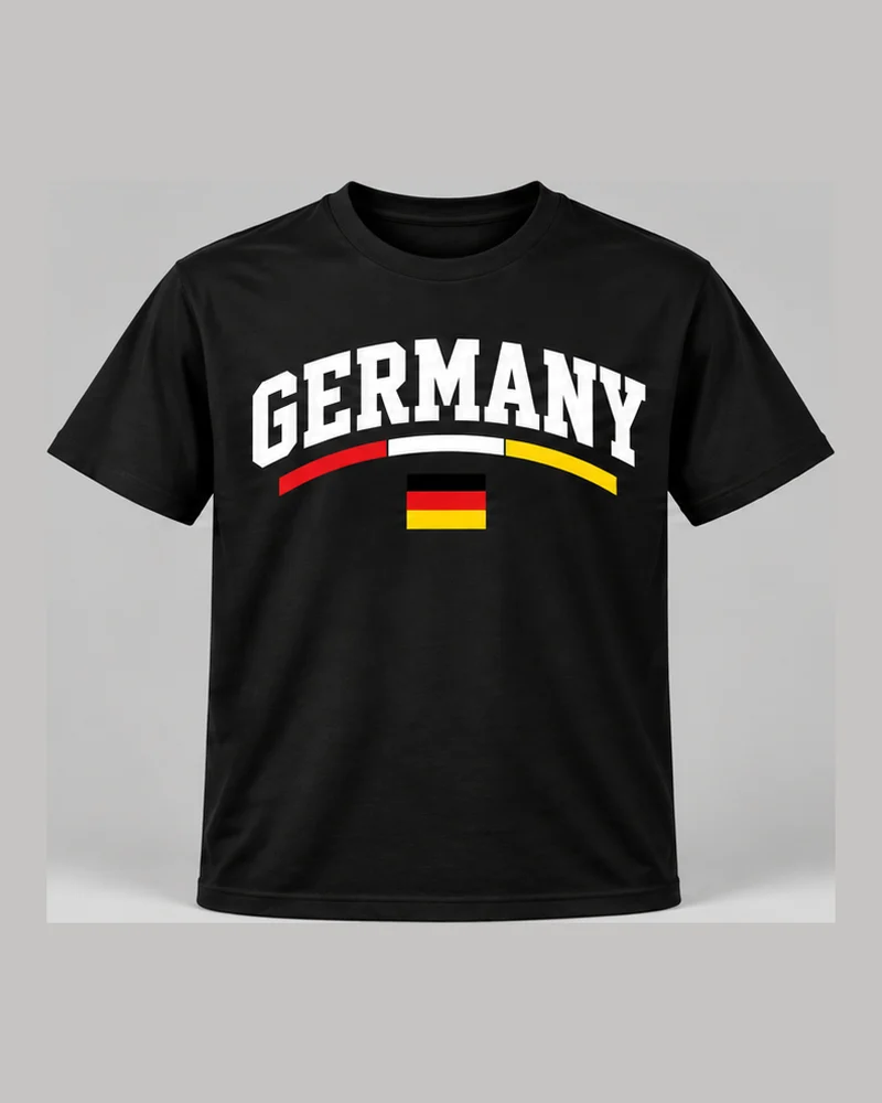 Germany na cor preto