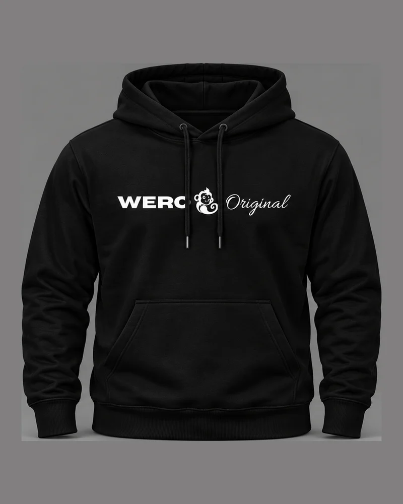 Moletom WERO Original na cor preto